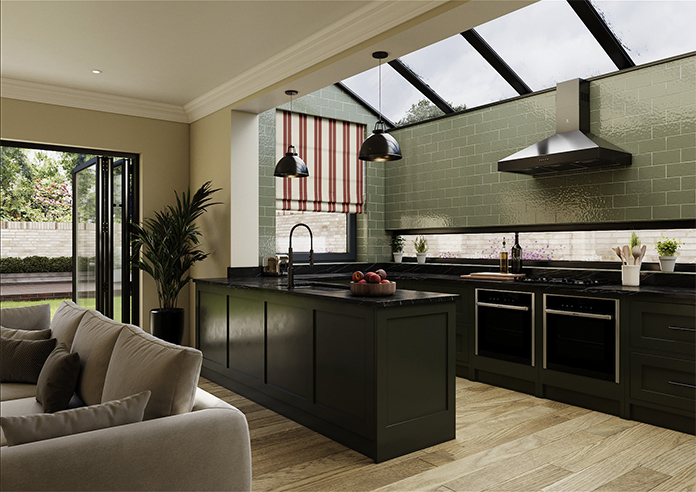 The British Stripe Co. Edward, Highlands No.2 - Twist&Fit Roman Blind - Image 7